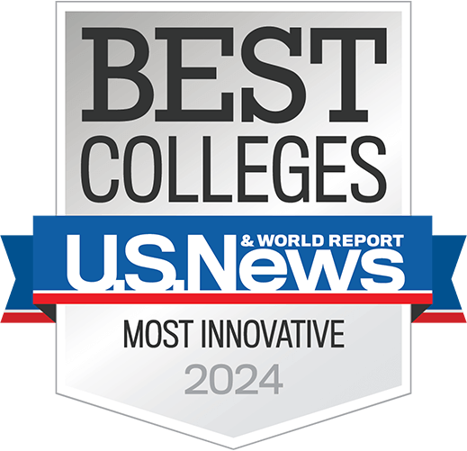 Most Innovative 2020 - Best Colleges U.S. News & World Report Badge