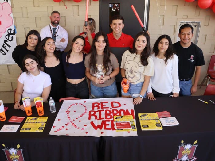 Yuma Union High School District students and faculty